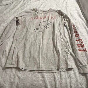 Parks & Rec Mouse Rat long sleeve tee 🎸🖤